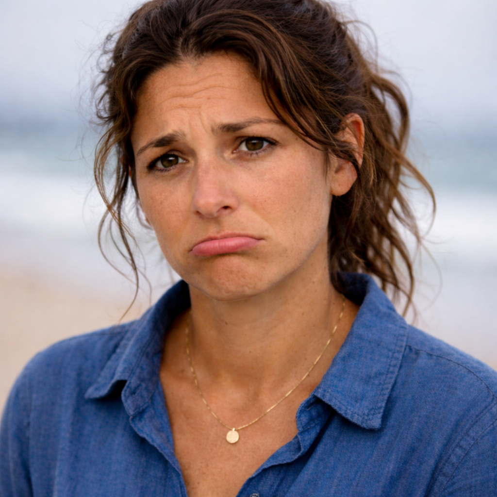 Overwhelmed woman with headache at computer